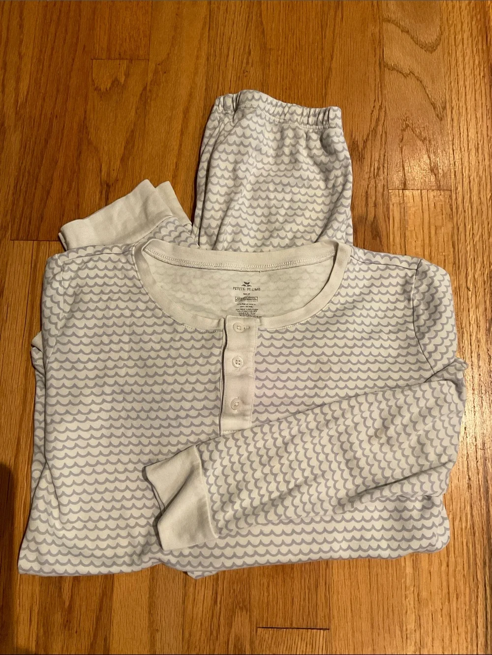Petite Plume - Snug fit, 2-piece pajama set - Pima cotton - Boy’s size 12